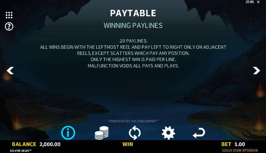 Silver Seas MICROGAMING slotxo เล่น ฟรี