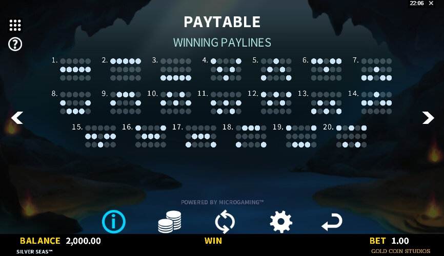 Silver Seas1 MICROGAMING เกม สล็อต xo