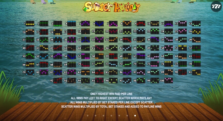 Summer Holiday MICROGAMING slotxo ฟรี เครดิต 100