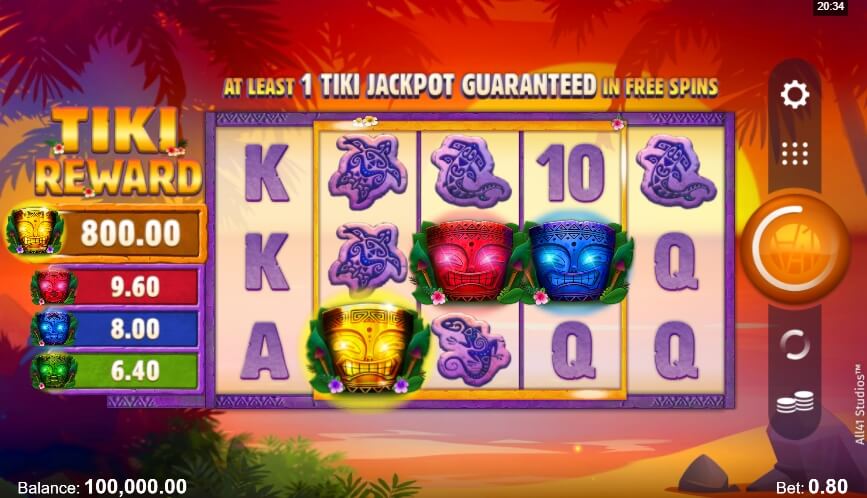 Tiki Reward MICROGAMING สล็อต xo