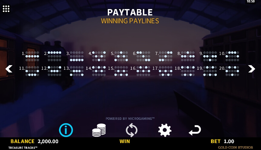 Treasure Tracks MICROGAMING เว็บ สล็อต xo