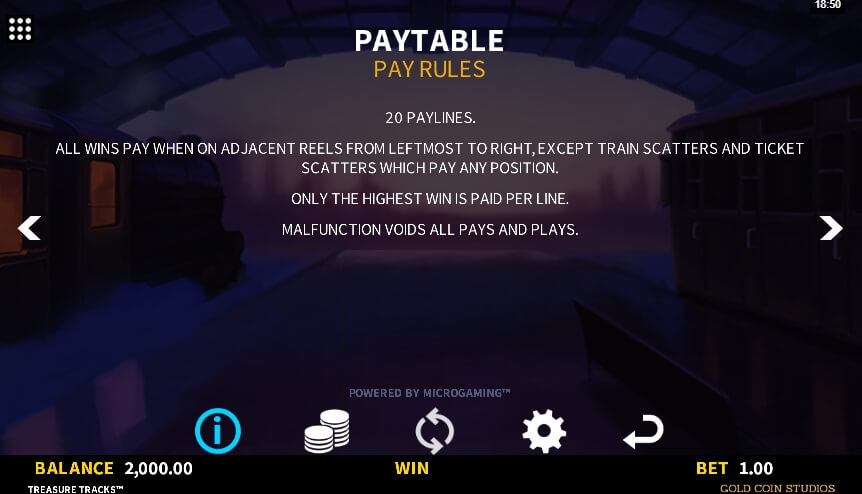 Treasure Tracks MICROGAMING โปรโมชั่น slotxo