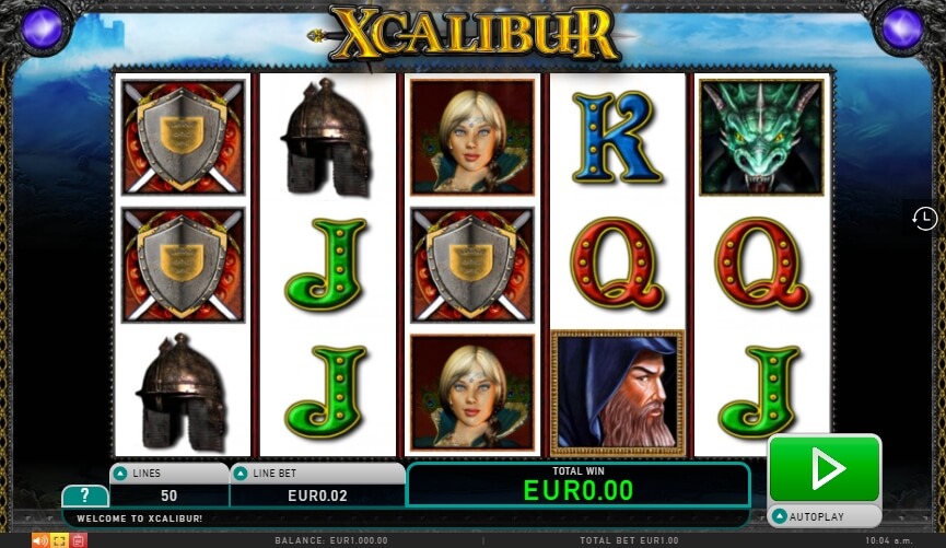 Xcalibur MICROGAMING สล็อต xo