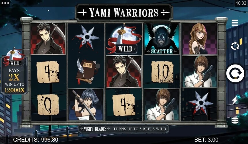 Yami Warriors MICROGAMING สล็อต xo เครดิต ฟรี